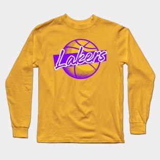 Basketball Lakers Long Sleeve T-Shirt